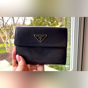 Prada Trifold Wallet ~ EUC